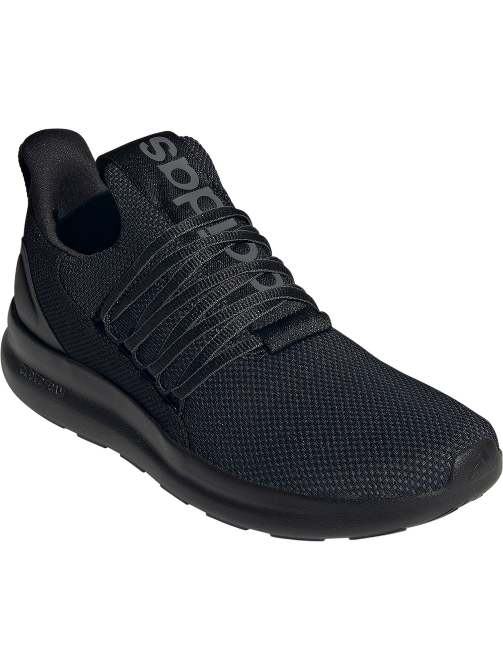 Adidas Lite Racer Adapt 7.0 Black Knit Slip-On Shoes Men's 10.5